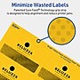 Avery Laser/Inkjet Rectangle Multipurpose Labels, 2" x 3.5", Bright Yellow, 640/Box (94238)~#|#~AD28EB7D-2B69-4FA1-B44D0FC665581C9F_sc7