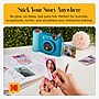 Kodak Smile+ 2-in-1 Instant Camera & Bluetooth Printer Starter Bundle with Black Case, Blue~#|#~AD306593-ED81-4641-A5B16038E4F21FE0_sc7