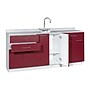 Viva Comfort 36.75'' H x 72" L Medical Cabinet with Center Sink, 6-Doors, 3-Drawers, Claret (902BASE72CSCL)~#|#~AD346A01-18F0-43B1-9433FBA65F659CF1_sc7