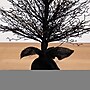 Nearly Natural 4' Pre-Lit Halloween Black Twig Artificial Fall Tree in Burlap Planter with 63 Warm White LED Lights (T4727)~#|#~AD36200A-5702-483A-8B0B349B48C613B0_sc7