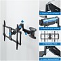Mount-It! Full Motion TV Wall Mount with Gas Spring Arm For 37" to 80" Screens, 88lbs Max. (MI-445)~#|#~AD3C3EAD-53EF-402E-9E2304E74F815B58_sc7
