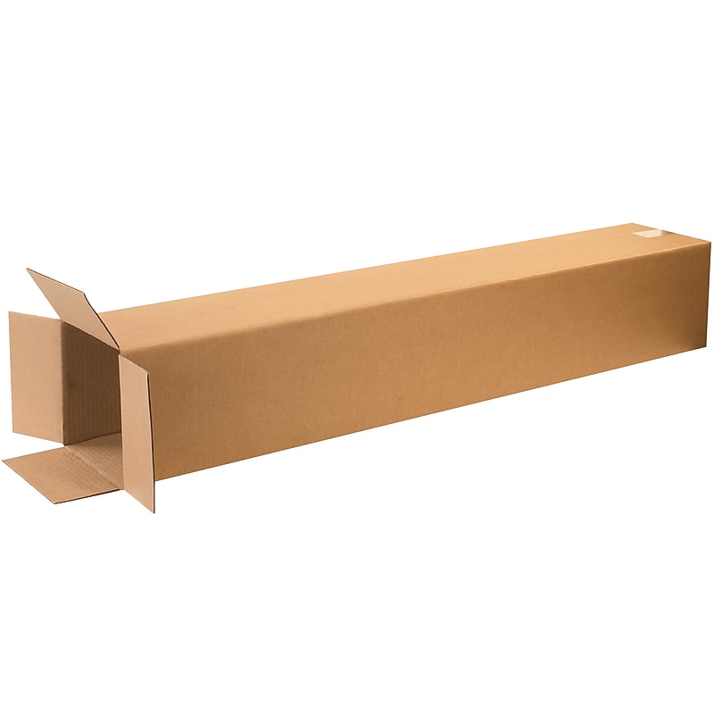 8" x 8" x 48" Shipping Boxes, 32 ECT, 20/Pack (BS080848X) image 1