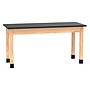 Diversified Woodcrafts School Classroom Rectangular Science Lab Table, 60" x 24", Oak (C7606K30N)~#|#~AD3DF38A-A789-49E9-B77D5563A0ECB374_sc7