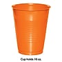 Creative Converting Touch of Color Plastic Cups, 16 oz., Sunkissed Orange, 240 Cups/Carton (28191081)~#|#~AD3E1940-D012-4993-8054E6B8590D8E62_sc7