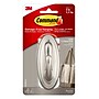 Command Damage Free Large Hook, 5 lb, Brushed Nickel (17053BN)~#|#~AD3E8AC4-4D19-43FE-84F075EE32E422DD_sc7