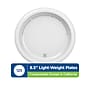 Dixie Basic 8.5" Paper Plates, White, 125 Plates/Pack (DIX-DBP09W)~#|#~AD43F158-A6C7-4EFB-ACA5578C403FD8BD_sc7