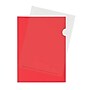 JAM Paper Plastic Sleeves, 9" x 12", Red, 12/Pack (2226316989)~#|#~AD442FA1-753C-482C-A4EF1EECFAD090BA_sc7