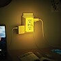 Ciao Tech 6-Outlet Surge Protector Wall Tap with 2-USB Ports & Adjustable LED Night-Light, 540-Joules, White (CPAZY00-026)~#|#~AD46B80A-73A4-4DF0-BA8C5040F227BF07_sc7