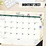 2027 Willow Creek Botanical Garden 17" x 12" Monthly Desk Pad Calendar, Assorted Colors (66454)~#|#~AD4D7C7D-5071-47BA-8874F7112992A816_sc7