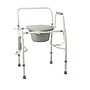 Medline Bedside Commode, Drop-Arm, Without Backrest, Steel Frame, 350 lb. Capacity (G1-301DX1)~#|#~AD524E5D-A28F-4615-810EB720DB7471E7_sc7