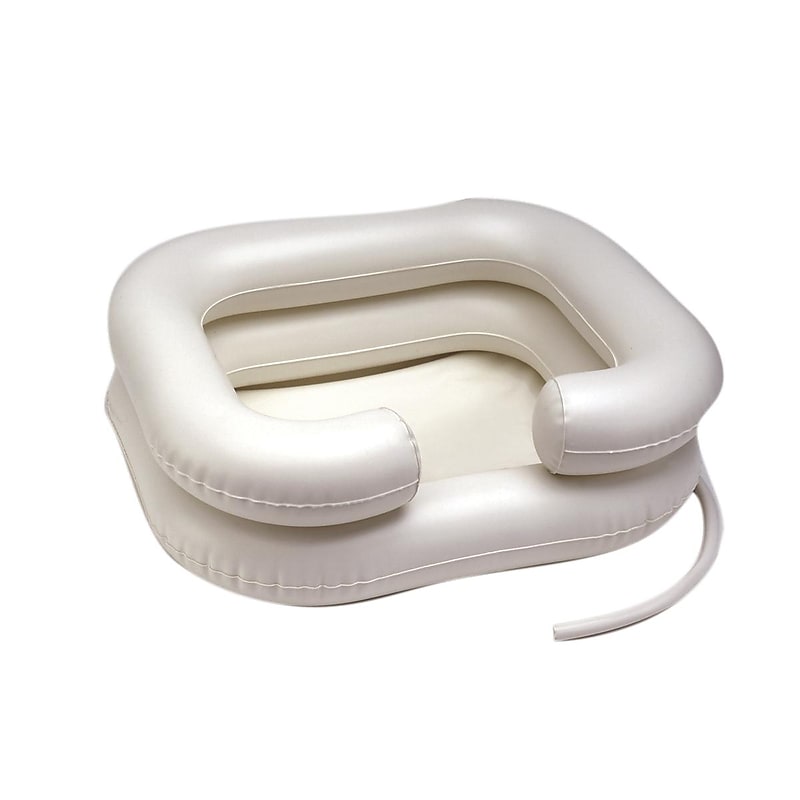 Medline Inflatable Shampoo Basin, 6" D, White (MDS81810) image 1
