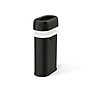 simplehuman Commercial Slim Steel Trash Can with Open Lid, 13 Gallon, Matte Black (CW1498)~#|#~AD570EED-3823-4E09-8442C38754ABA5AB_sc7