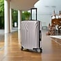 InUSA Vasty 26.37" Hardside Suitcase, 4-Wheeled Spinner, TSA Checkpoint Friendly, Grey (IUVAS00M-GRE)~#|#~AD5849FD-E09A-46A8-930F940A6ED8EF09_sc7
