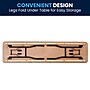 Flash Furniture Gael Training Room Table, 72" x 18", Natural Wood Grain (YTWTFT18X72TBL)~#|#~AD5AA425-F99C-4479-A9E2AC73EC8A8343_sc7