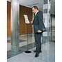 Durable INFOBASE Sign Holder, 8.5" x 11", Freestanding, Vertical/Horizontal, Front Loading, Anthracite Grey (5589-57)~#|#~AD5C6A5B-AD4C-4193-A81465E21469FA83_sc7