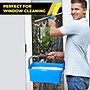 Gritt Commercial Plastic Squeegee Bucket, 3-Gallon, Blue, 12/Carton (GRI183)~#|#~AD61663B-BAE9-4C00-98DEAD3D78D03322_sc7