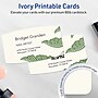 Avery Arched Rectangle Business Cards, Matte Ivory, 200/Pack (19479399028)~#|#~AD618A04-5D55-4C3E-AE5AAAC09E25CF8B_sc7