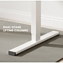 FlexiSpot EC2 40"W Electric Rectangular Adjustable Standing Desk, White (EC2W-4024W)~#|#~AD66E8C0-6452-4801-9CB6DF24CDDF6C61_sc7