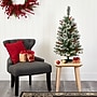 Nearly Natural Frosted Swiss Pine Artificial Christmas Tree, 3' (T1625)~#|#~AD673AF4-BE59-45C5-BED55B651F0D730C_sc7