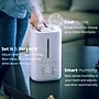 MIKO Myst Ultrasonic Cool & Warm Mist Tabletop Humidifier, 1.5-Gallon, For Rooms 600 sq. ft., White (MAH-01W)~#|#~AD6F44F8-732E-4DDD-973F58D55C8F3163_sc7