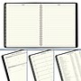 2026 AT-A-GLANCE Recycled 7" x 8.75" Weekly & Monthly Appointment Book, Faux Leather Cover, Black (70-951G-05-26)~#|#~AD77A938-3841-4E4E-BC3549976698BCCD_sc7