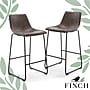 Finch Jackson Bar Stool, Brown, 2/Set (CHR10028A)~#|#~AD78EAA2-96A2-4934-B2098B1FF3BDC649_sc7