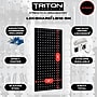 Triton Products LocBoard 18" x 36" x 9/16" Steel Square Hole Pegboards, 2/Set (LB18-BK)~#|#~AD7BCF9D-397F-4854-8BC01B0BF8607303_sc7
