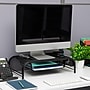 Mind Reader Monitor Stand, Holds Up to 33 lbs., Black (MESHMONSTA-BLK)~#|#~AD8011F0-4D19-4206-947906582090D426_sc7