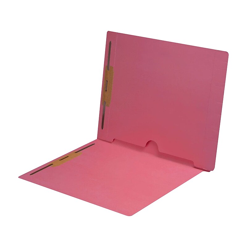 Medical Arts Press End Tab File Folder, Straight Cut, Letter-Size, Pink, 250/Carton (S-09019-PNK-B) image 1