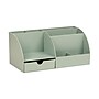 Staples 7-Compartment Plastic Desk Organizer, Sage Green (ST63871)~#|#~AD887B13-F2BE-4815-98CDB8BFDCF0E09E_sc7
