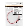 Rocstor 1.5' SATA to Left Angle SATA Data Cable, Female to Female, Red (Y10C864-RD)~#|#~AD9333DE-9496-4C06-954FEC6955A6416C_sc7