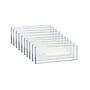 Azar Nameplate Holder, 8.5" x 2.5", Horizontal, Wall Mounted, Clear, Acrylic, 10/Pack (122018)~#|#~AD9A10C9-A40D-4811-824AC7E33762A24C_sc7