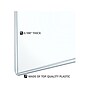 Azar Sign Holder, 17" x 22", Wall Mounted, Clear Acrylic, 2/Pack (162728-2PK)~#|#~AD9B0072-C0C9-4D0B-A3C36648AEF08485_sc7