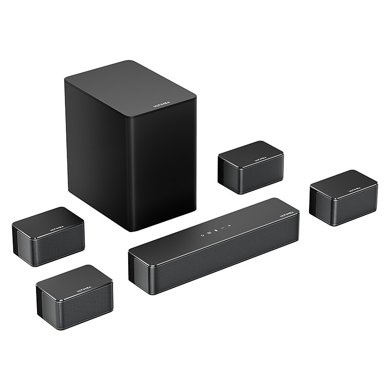 Ultimea Poseidon D70 7.1 Virtual Surround System, Black (U2600) image 1