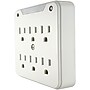 STANLEY SurgePro 6-Outlet Adapter, 750 Joules, White, 3/Pack (33208)~#|#~AD9F3400-804A-49CF-B9AFB06ED8B46BB0_sc7