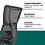 Workplace2.0 Lawton Ergonomic Mesh Swivel Task Chair, Black (UN62655)~#|#~ADA6B02B-A7E1-43EC-B5392A210C6D9F8E_sc7