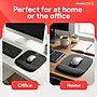 Staples TECH Gel Non-Skid Mouse Pad/Wrist Rest Combo, Black (79054)~#|#~ADAB85D8-CFE7-4977-A4DE08E8FAB99427_sc7