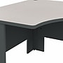 Bush Business Furniture Cubix 48"W Corner Desk, Slate/White Spectrum (WC8427A)~#|#~ADAB96C5-CD24-43C0-A4C9D054418FAF24_sc7