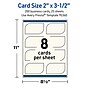 Avery Leaf Business Cards, Matte Ivory, 200/Pack (19479399016)~#|#~ADAC2E2C-98F9-43F0-B1C262E0AC72CE8D_sc7