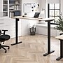 Bush Business Furniture Move 40 Series 72"W Electric Adjustable Standing Desk, Natural Elm/Black Powder Coat (M4S7230NEBK)~#|#~ADADFB7D-F5AE-4101-922A11B9611C6199_sc7