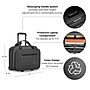 Solo New York Bryant Polyester Briefcase, Laptop Compatible, Rolling, TSA Checkpoint Friendly, Gray (PT138-4/10)~#|#~ADAF5430-7500-485F-A310CD8A016B6055_sc7