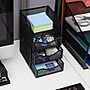 Mind Reader 4-Compartment Metal Desk Organizer, Black (MESHMINI-BLK)~#|#~ADB06DE6-8A6E-4DAB-B90DB02AF6E13BB2_sc7