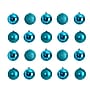 Nearly Natural Holiday Christmas Teal Shatterproof Ornament Set, 3", 20/Set (D1056-TL)~#|#~ADB22DA7-B8A6-4AC9-B206BA6F3808822A_sc7