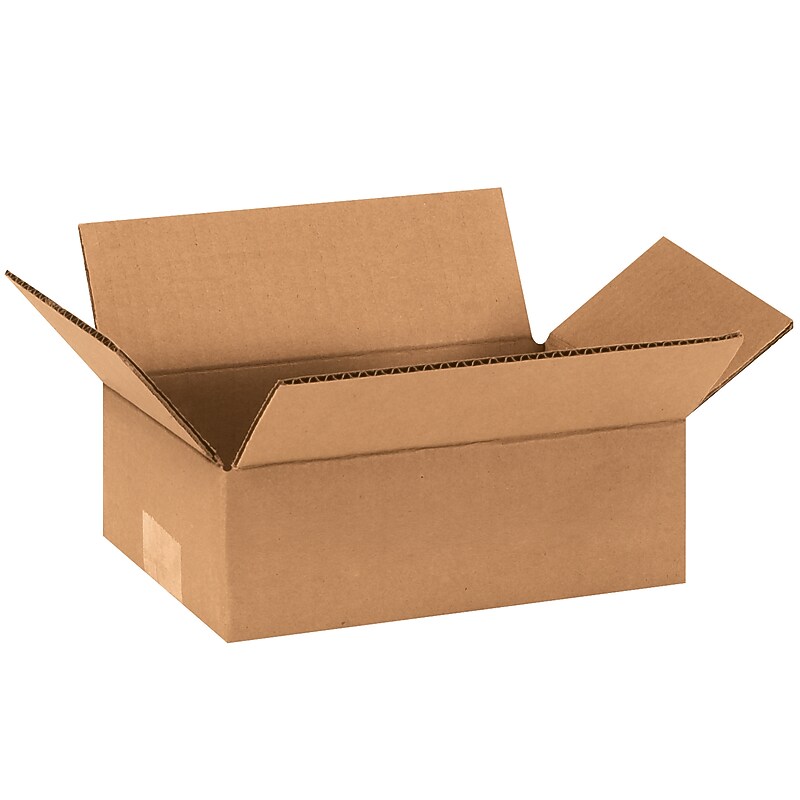 9" x 6" x 3" Shipping Boxes, 32 ECT, 25/Bundle (963) image 1