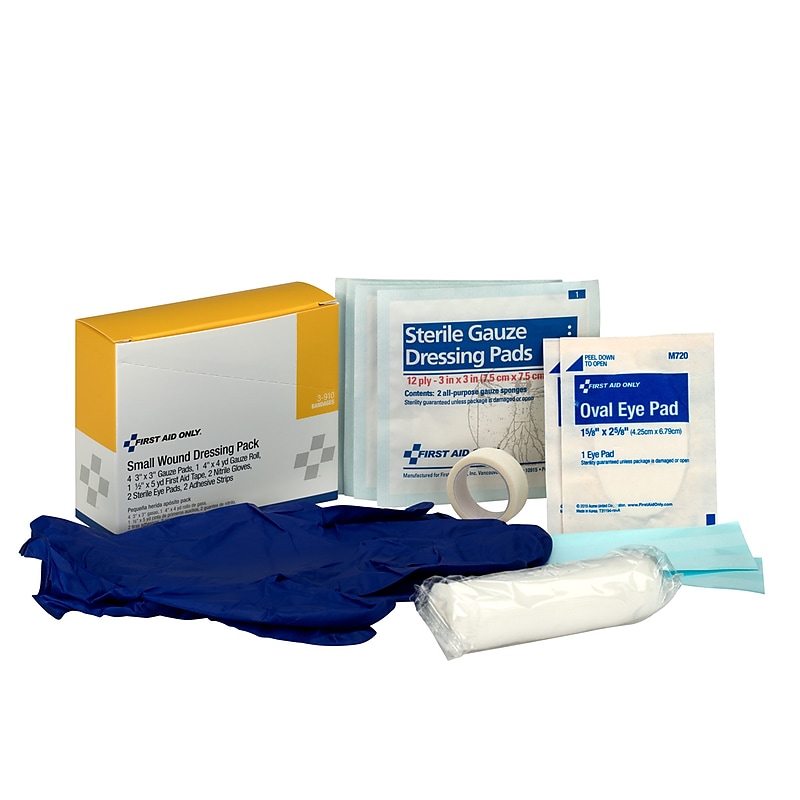 First Aid Only 1.5" Minor Wound Dressing Pack (3-910) image 1