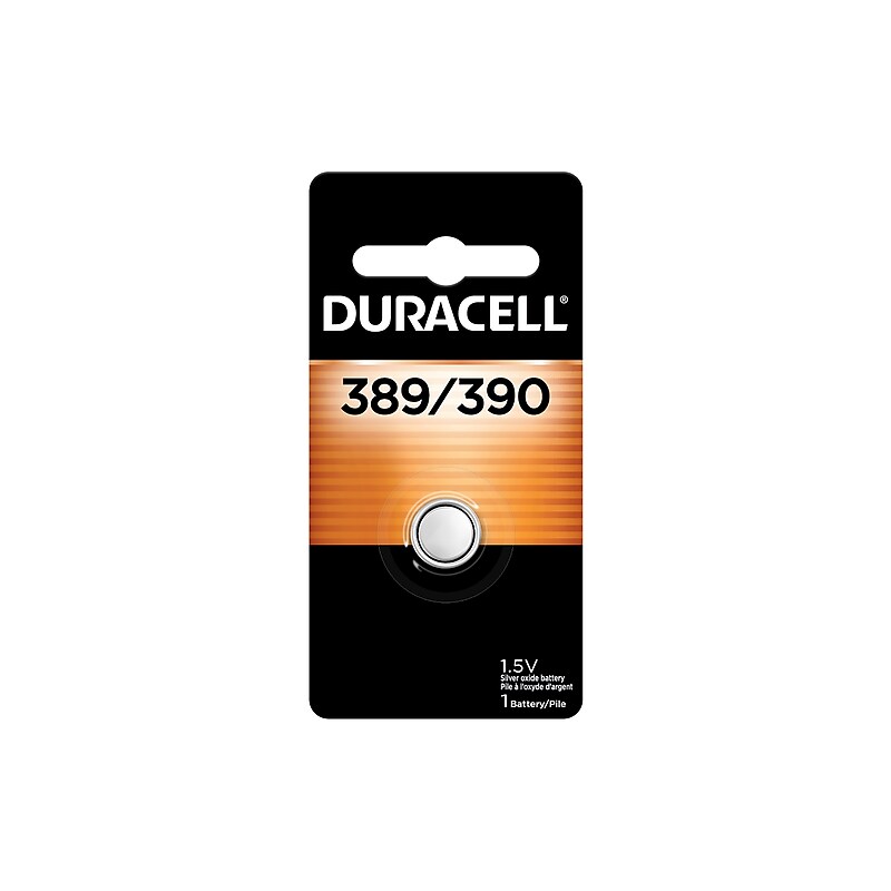 Duracell 389/390 Silver Oxide Battery (D389/390B) image 1