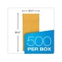 Quality Park Redi-Seal Self Seal #7 Envelope 3 1/2" x 6 1/2", Kraft, 500/Box (QUA50765)~#|#~ADBA02A6-B42F-4F1C-A968327E31F218D6_sc7