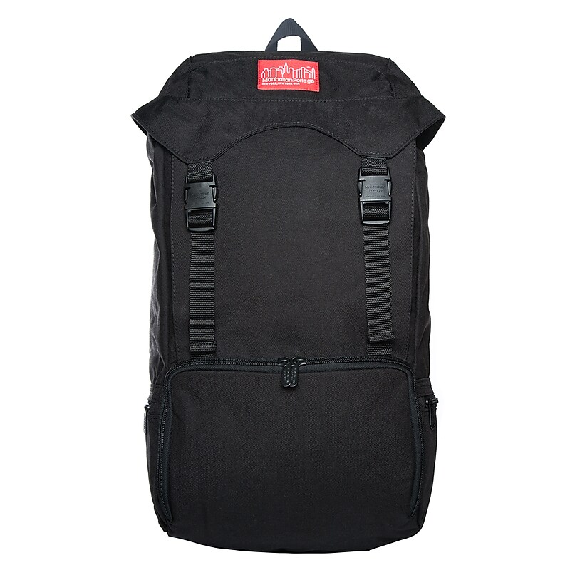 Manhattan Portage Hiker Laptop Backpack, Large, Black (2103-CD-3 BLK) image 1