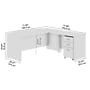 Bush Business Furniture Westfield 72W Bow Front L Shaped Desk with 42W Return and Mobile File Cabinet, Mocha Cherry (SRC167MRSU)~#|#~ADC45BE9-3910-4C4A-8349477E2BFD40D4_sc7