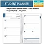 2026-2027 ELAN 5" x 8" Academic Weekly & Monthly Student Planner, Paperboard Cover, Black (HS-03-AY26-C1)~#|#~ADC57CD3-EBBE-4D58-9830CC6494F2B97F_sc7